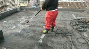 岡山様邸　高圧水洗浄